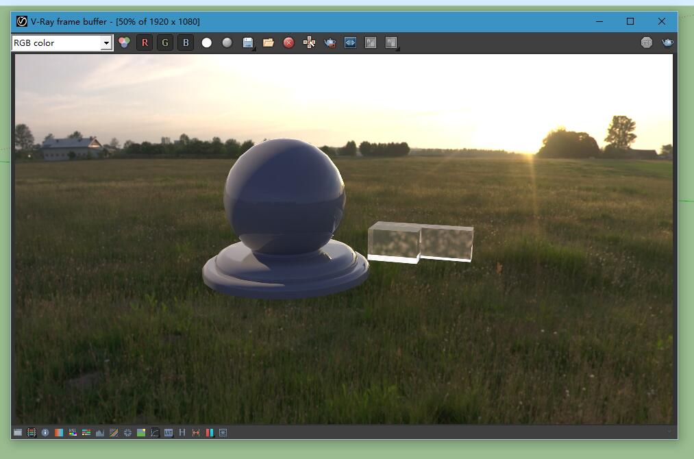Vray3.4 For Sketchup HDR环境贴图使用方法